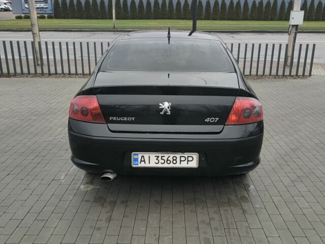 Черный Пежо 407, объемом двигателя 1.8 л и пробегом 220 тыс. км за 3700 $, фото 7 на Automoto.ua
