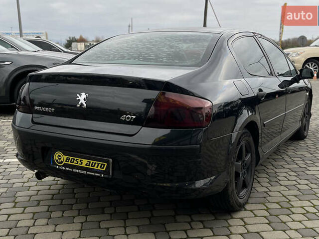 Черный Пежо 407, объемом двигателя 1.75 л и пробегом 238 тыс. км за 3700 $, фото 6 на Automoto.ua