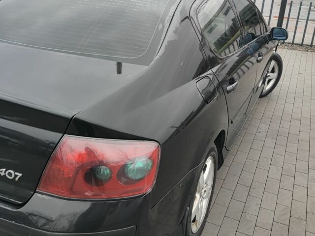 Черный Пежо 407, объемом двигателя 1.8 л и пробегом 220 тыс. км за 3700 $, фото 5 на Automoto.ua