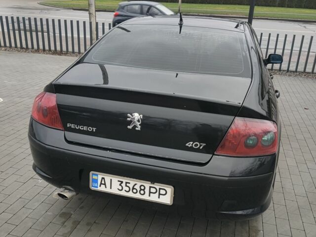 Черный Пежо 407, объемом двигателя 1.8 л и пробегом 220 тыс. км за 3700 $, фото 6 на Automoto.ua