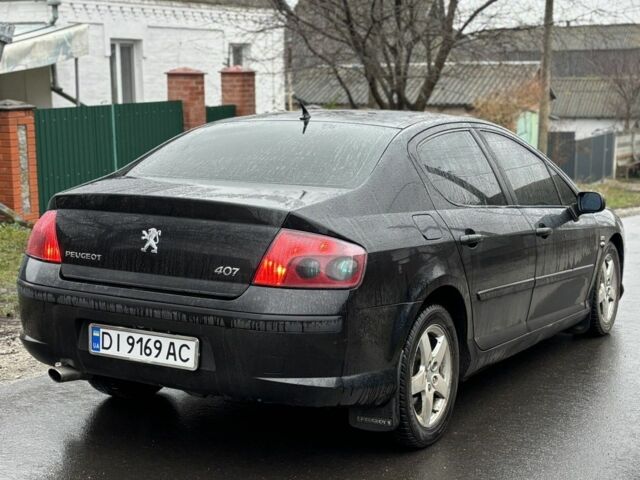 Черный Пежо 407, объемом двигателя 1.8 л и пробегом 220 тыс. км за 3999 $, фото 3 на Automoto.ua