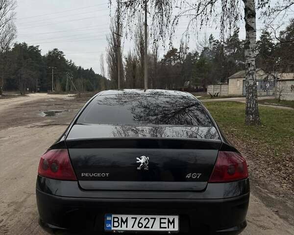 Чорний Пежо 407, об'ємом двигуна 1.8 л та пробігом 263 тис. км за 4600 $, фото 9 на Automoto.ua