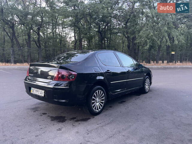 Черный Пежо 407, объемом двигателя 2 л и пробегом 474 тыс. км за 3700 $, фото 12 на Automoto.ua