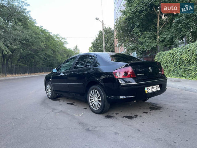 Черный Пежо 407, объемом двигателя 2 л и пробегом 474 тыс. км за 3700 $, фото 10 на Automoto.ua