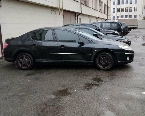Черный Пежо 407, объемом двигателя 2 л и пробегом 268 тыс. км за 3450 $, фото 1 на Automoto.ua