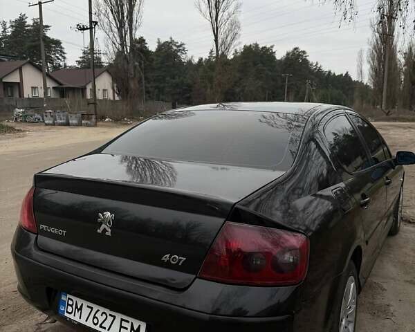 Чорний Пежо 407, об'ємом двигуна 1.8 л та пробігом 263 тис. км за 4600 $, фото 8 на Automoto.ua