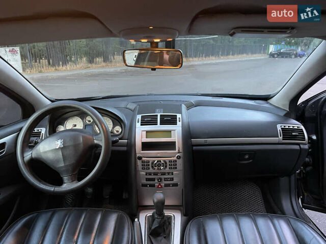 Черный Пежо 407, объемом двигателя 2 л и пробегом 474 тыс. км за 3700 $, фото 8 на Automoto.ua