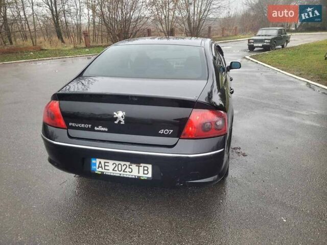 Черный Пежо 407, объемом двигателя 1.56 л и пробегом 250 тыс. км за 2600 $, фото 4 на Automoto.ua