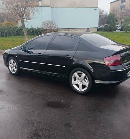 Чорний Пежо 407, об'ємом двигуна 2 л та пробігом 223 тис. км за 6100 $, фото 2 на Automoto.ua