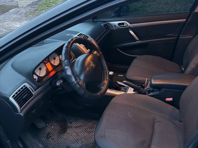 Чорний Пежо 407, об'ємом двигуна 1.7 л та пробігом 206 тис. км за 4600 $, фото 9 на Automoto.ua