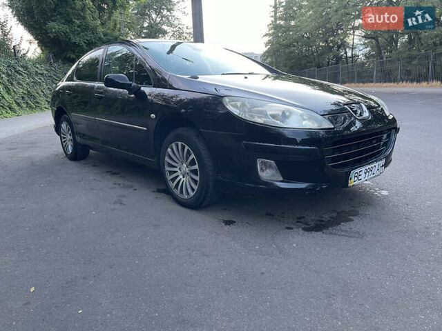 Черный Пежо 407, объемом двигателя 2 л и пробегом 474 тыс. км за 3700 $, фото 14 на Automoto.ua