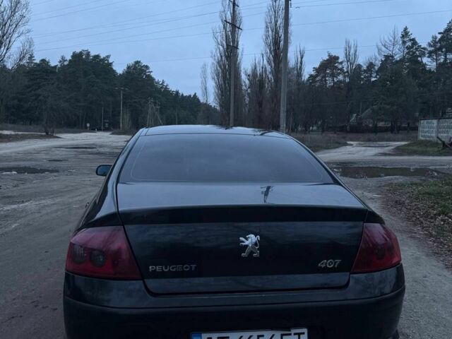 Чорний Пежо 407, об'ємом двигуна 1.7 л та пробігом 206 тис. км за 4600 $, фото 7 на Automoto.ua