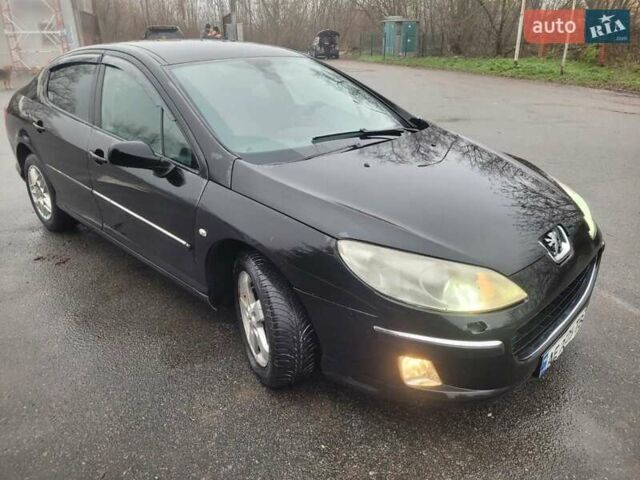 Черный Пежо 407, объемом двигателя 1.56 л и пробегом 250 тыс. км за 2600 $, фото 1 на Automoto.ua