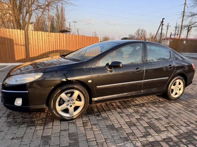 Черный Пежо 407, объемом двигателя 2 л и пробегом 240 тыс. км за 2500 $, фото 1 на Automoto.ua