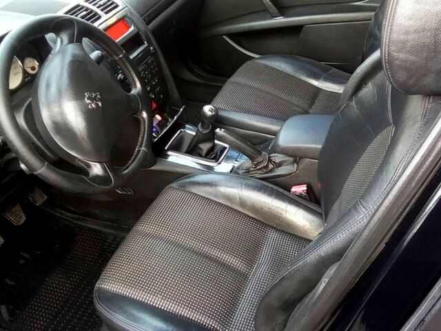 Черный Пежо 407, объемом двигателя 2 л и пробегом 190 тыс. км за 5000 $, фото 1 на Automoto.ua