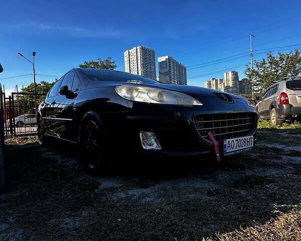 Пежо 407 2008 в Киеве на Automoto.ua Черный Пежо 407, объемом двигателя 2 л и пробегом 333 тыс. км за 3800 $, фото 3 на Automoto.ua