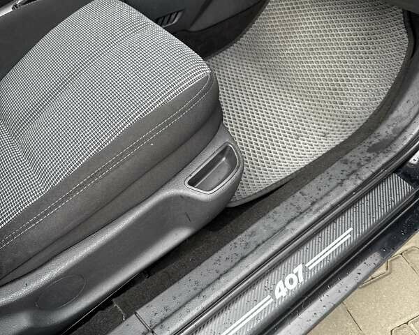 Пежо 407 2008 в Киеве на Automoto.ua Черный Пежо 407, объемом двигателя 2 л и пробегом 380 тыс. км за 6100 $, фото 7 на Automoto.ua