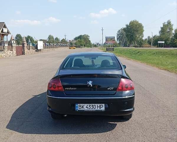 Черный Пежо 407, объемом двигателя 0 л и пробегом 222 тыс. км за 4600 $, фото 2 на Automoto.ua