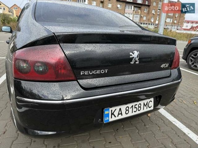 Пежо 407 2008 в Киеве на Automoto.ua Черный Пежо 407, объемом двигателя 2 л и пробегом 380 тыс. км за 6100 $, фото 3 на Automoto.ua