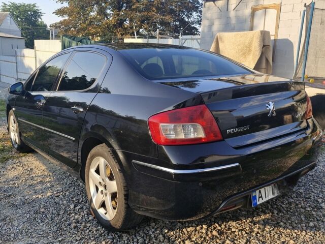 Черный Пежо 407, объемом двигателя 2 л и пробегом 290 тыс. км за 5300 $, фото 4 на Automoto.ua