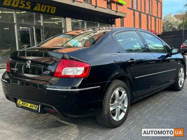 Черный Пежо 407, объемом двигателя 2 л и пробегом 295 тыс. км за 6200 $, фото 5 на Automoto.ua