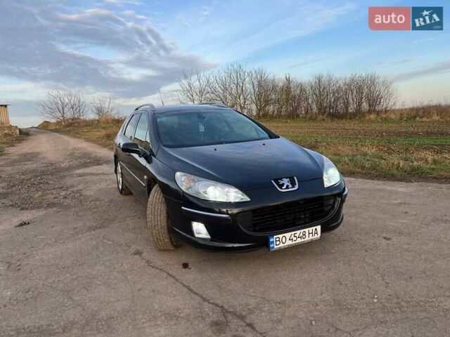 Черный Пежо 407, объемом двигателя 2 л и пробегом 307 тыс. км за 5100 $, фото 10 на Automoto.ua