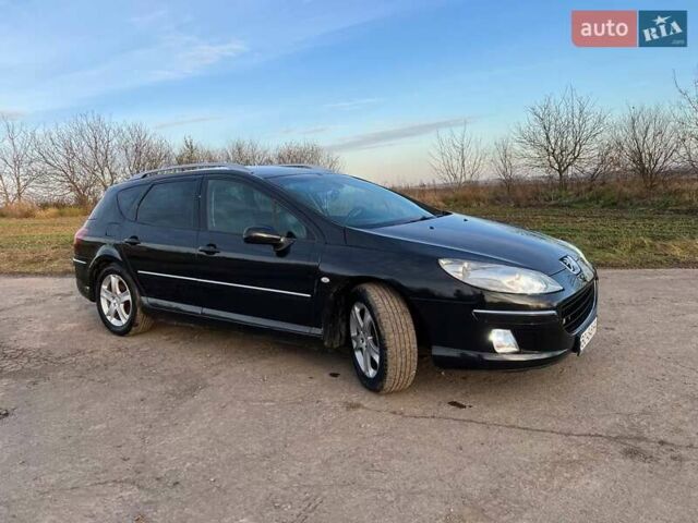 Черный Пежо 407, объемом двигателя 2 л и пробегом 307 тыс. км за 5100 $, фото 7 на Automoto.ua