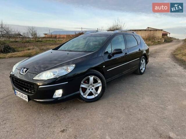 Черный Пежо 407, объемом двигателя 2 л и пробегом 307 тыс. км за 5100 $, фото 15 на Automoto.ua
