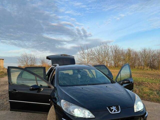 Черный Пежо 407, объемом двигателя 2 л и пробегом 306 тыс. км за 5000 $, фото 3 на Automoto.ua