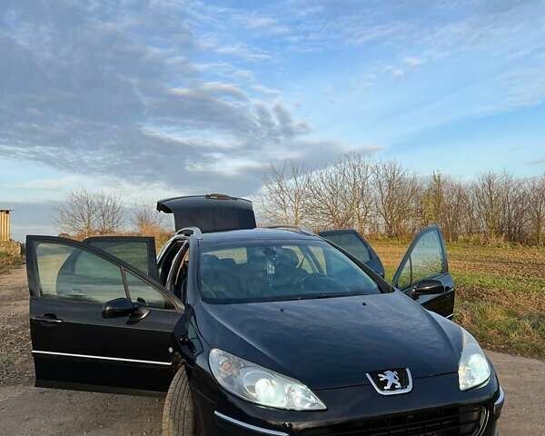 Черный Пежо 407, объемом двигателя 2 л и пробегом 307 тыс. км за 5100 $, фото 3 на Automoto.ua