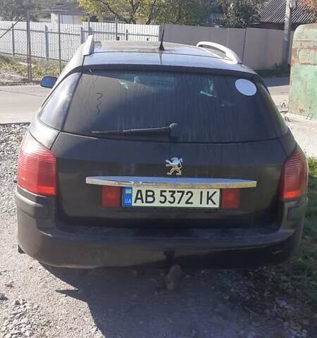 Черный Пежо 407, объемом двигателя 1.6 л и пробегом 285 тыс. км за 4800 $, фото 3 на Automoto.ua