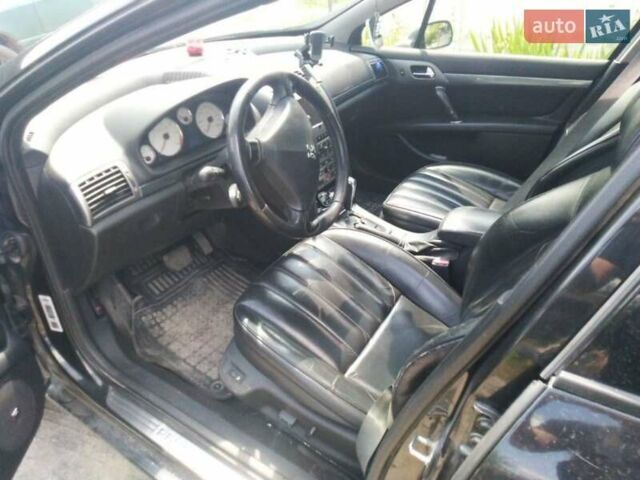 Черный Пежо 407, объемом двигателя 2 л и пробегом 320 тыс. км за 4200 $, фото 9 на Automoto.ua