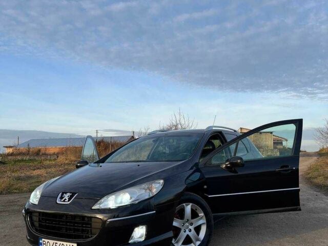 Черный Пежо 407, объемом двигателя 2 л и пробегом 306 тыс. км за 5000 $, фото 2 на Automoto.ua