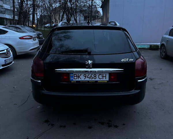 Чорний Пежо 407, об'ємом двигуна 1.56 л та пробігом 337 тис. км за 2999 $, фото 4 на Automoto.ua