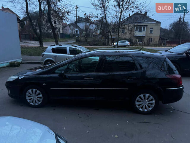 Чорний Пежо 407, об'ємом двигуна 1.56 л та пробігом 337 тис. км за 2999 $, фото 6 на Automoto.ua