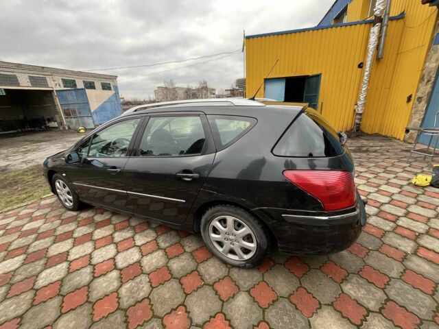 Чорний Пежо 407, об'ємом двигуна 1.7 л та пробігом 197 тис. км за 4500 $, фото 5 на Automoto.ua