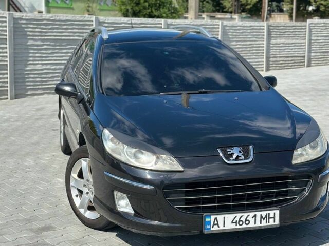 Чорний Пежо 407, об'ємом двигуна 2 л та пробігом 333 тис. км за 5199 $, фото 1 на Automoto.ua