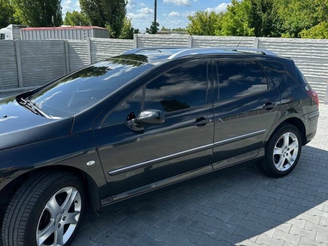 Чорний Пежо 407, об'ємом двигуна 2 л та пробігом 333 тис. км за 5199 $, фото 8 на Automoto.ua