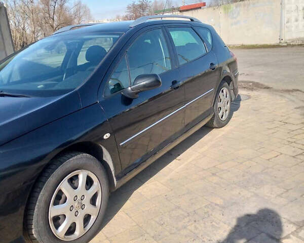 Чорний Пежо 407, об'ємом двигуна 1.8 л та пробігом 210 тис. км за 5750 $, фото 1 на Automoto.ua