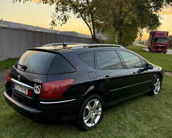 Пежо 407 2007 в Львове на Automoto.ua Черный Пежо 407, объемом двигателя 2 л и пробегом 234 тыс. км за 4850 $, фото 2 на Automoto.ua