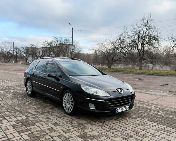 Чорний Пежо 407, об'ємом двигуна 2.72 л та пробігом 310 тис. км за 5000 $, фото 5 на Automoto.ua