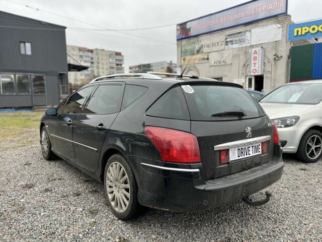Черный Пежо 407, объемом двигателя 2.7 л и пробегом 310 тыс. км за 5000 $, фото 4 на Automoto.ua