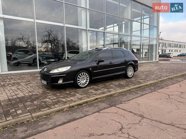 Чорний Пежо 407, об'ємом двигуна 2.72 л та пробігом 310 тис. км за 5000 $, фото 1 на Automoto.ua