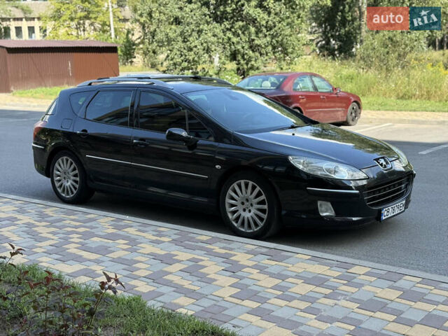 Чорний Пежо 407, об'ємом двигуна 2.7 л та пробігом 310 тис. км за 5333 $, фото 3 на Automoto.ua