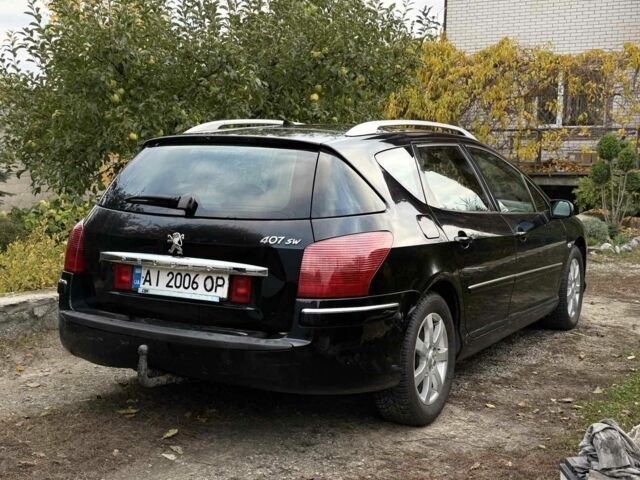 Пежо 407 2007 в Белой Церкве на Automoto.ua Черный Пежо 407, объемом двигателя 1.6 л и пробегом 251 тыс. км за 3400 $, фото 1 на Automoto.ua