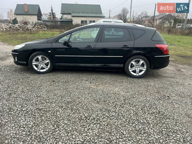 Черный Пежо 407, объемом двигателя 2.18 л и пробегом 265 тыс. км за 5200 $, фото 4 на Automoto.ua
