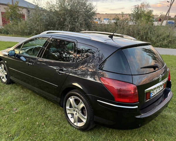 Пежо 407 2007 в Львове на Automoto.ua Черный Пежо 407, объемом двигателя 2 л и пробегом 234 тыс. км за 4850 $, фото 5 на Automoto.ua