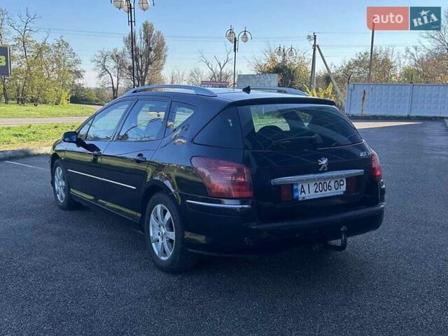 Пежо 407 2007 в Белой Церкве на Automoto.ua Черный Пежо 407, объемом двигателя 1.56 л и пробегом 250 тыс. км за 3799 $, фото 9 на Automoto.ua