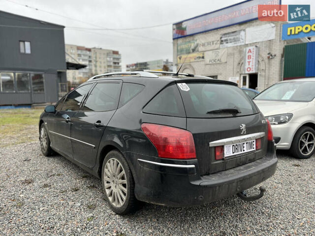 Черный Пежо 407, объемом двигателя 2.72 л и пробегом 310 тыс. км за 5000 $, фото 4 на Automoto.ua