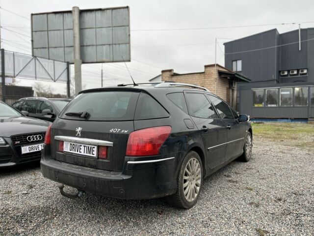 Черный Пежо 407, объемом двигателя 2.7 л и пробегом 310 тыс. км за 5000 $, фото 5 на Automoto.ua